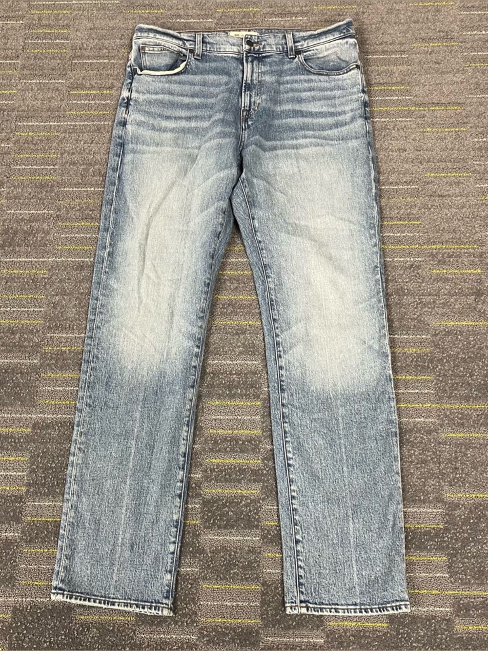Madewell The 1991 Straight Leg Jean Mens Size 35x34 Light Wash Denim Hipster